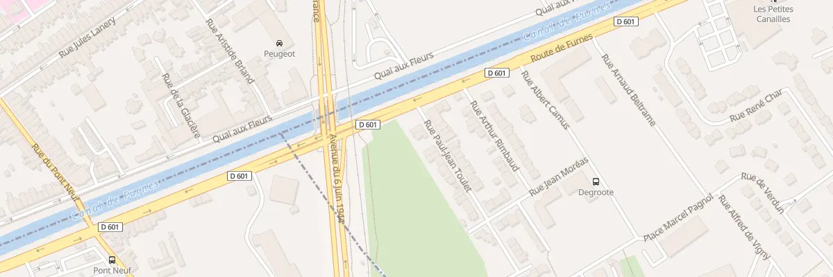Plan du 5 Rue Paul-Jean Toulet à Téteghem-Coudekerque-Village