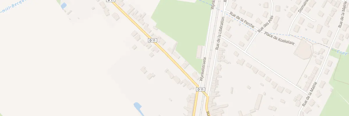 Plan du 6 Rue de Bourbourg à Arnèke