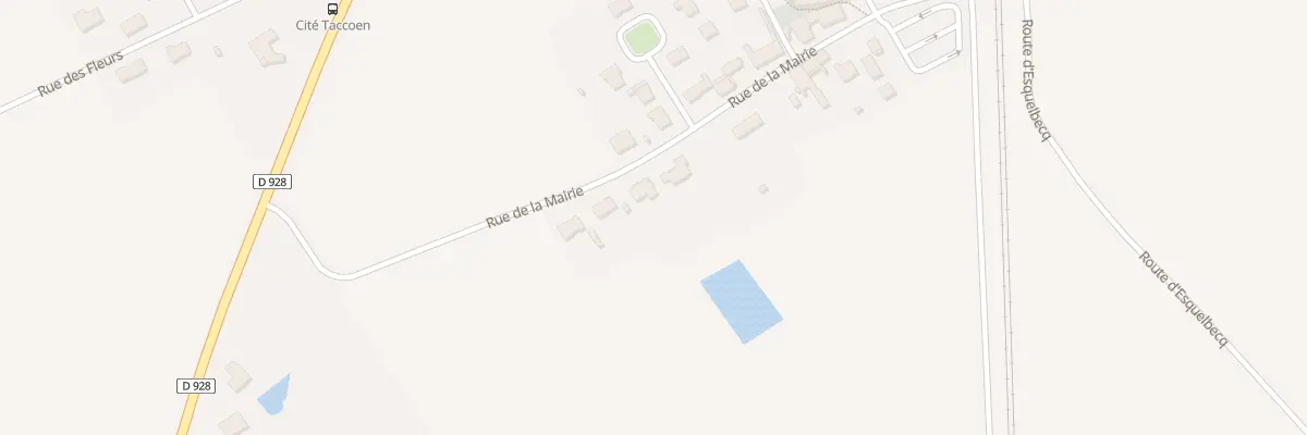 Plan du 300 Rue de la Mairie Vc 5 à Bissezeele