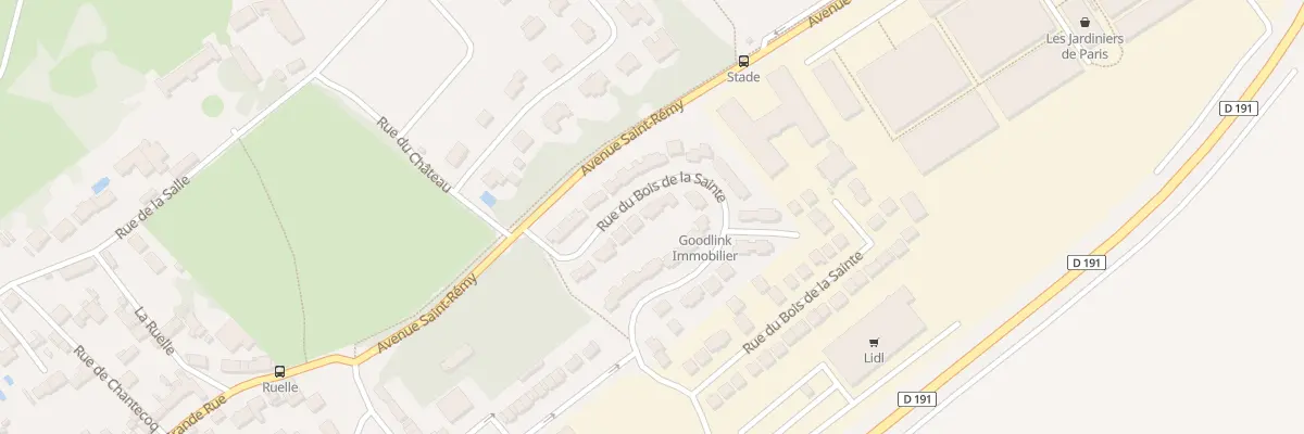Plan du 11 Rue du Bois de la Sainte à Fontenay-le-Vicomte