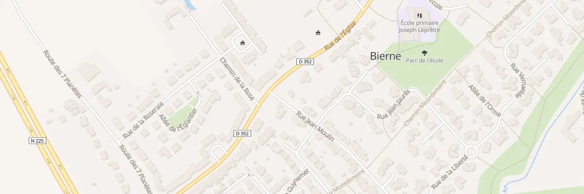 Plan du 15 Rue de l’Eglise à Bierne
