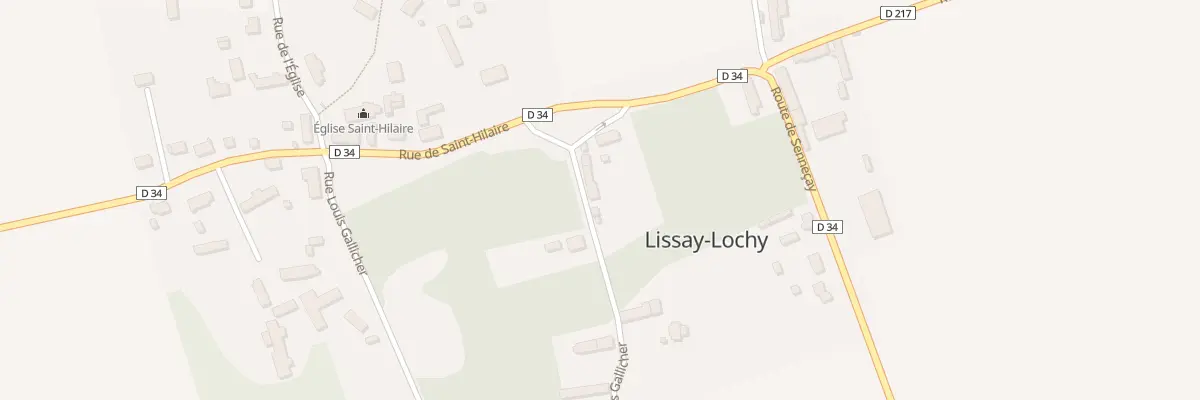 Plan du 18 Rue Louis Gallicher à Lissay-Lochy