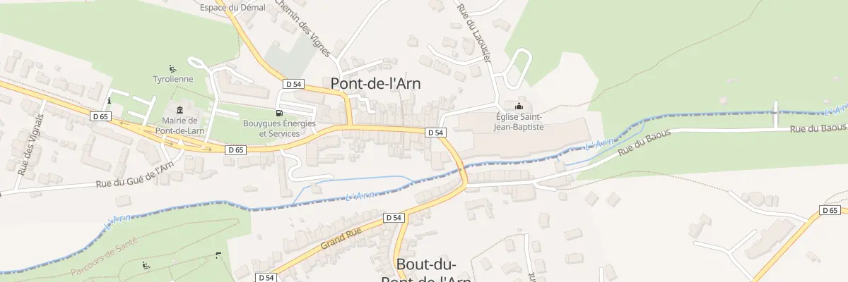 Plan du 3 Rue du Pont à Pont-de-Larn