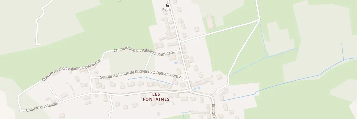 Plan du 377 Rue de Béthencourtel à Breuil-le-Vert