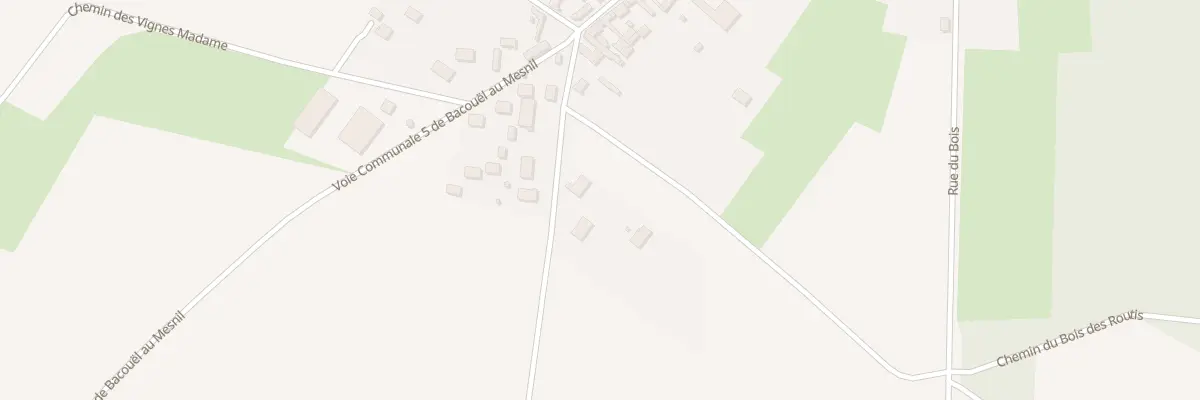 Plan du 69 Rte de Chepoix au Mesnil-Saint-Firmin