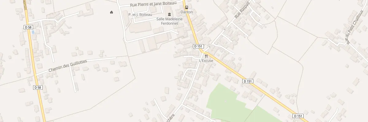 Plan du 12 Rue Gauchère à Bourges