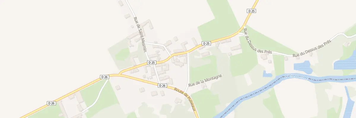 Plan du 10 Rue de Francorville à Aulnay-la-Rivière