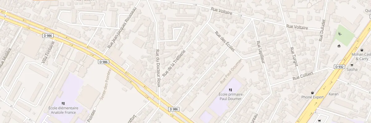 Plan du 16 Rue de la Tréfilerie à La Courneuve