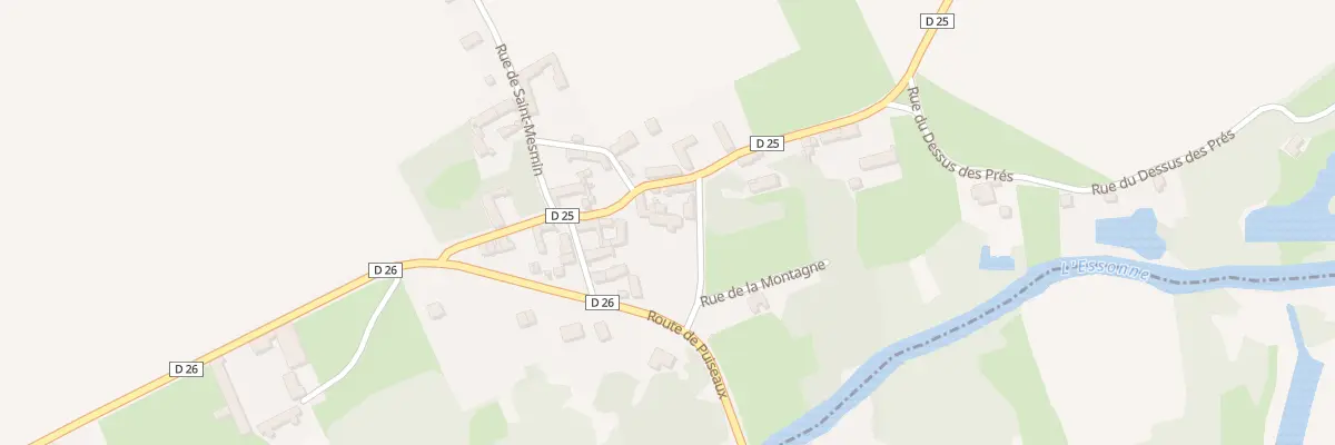 Plan du 10B Rue de Francorville à Aulnay-la-Rivière