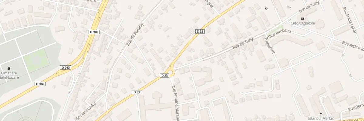 Plan du 1 Rue de Turly à Bourges