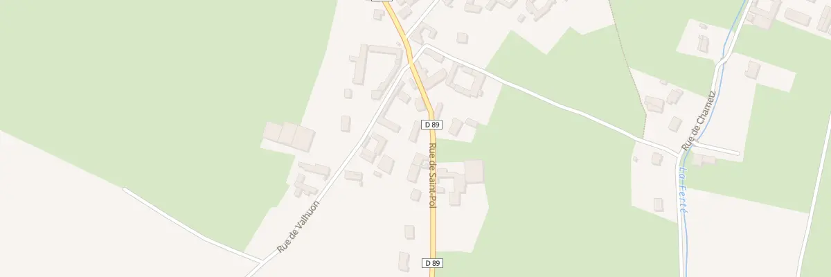 Plan du 5 Rue de Saint Pol à Bours