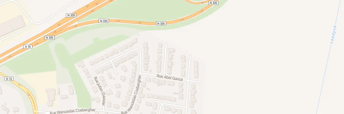Plan du 6 Rue Yves Montand à Coudekerque-Branche