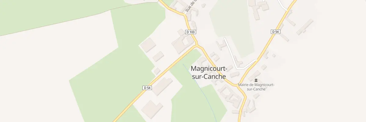 Plan du 51 Rue de Houvin à Magnicourt-sur-Canche