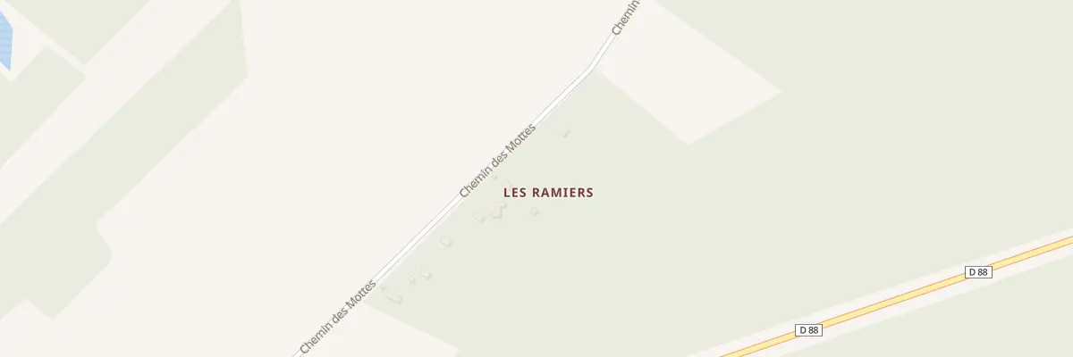 Plan du 42 Che des Mottes à Bouzy-la-Forêt