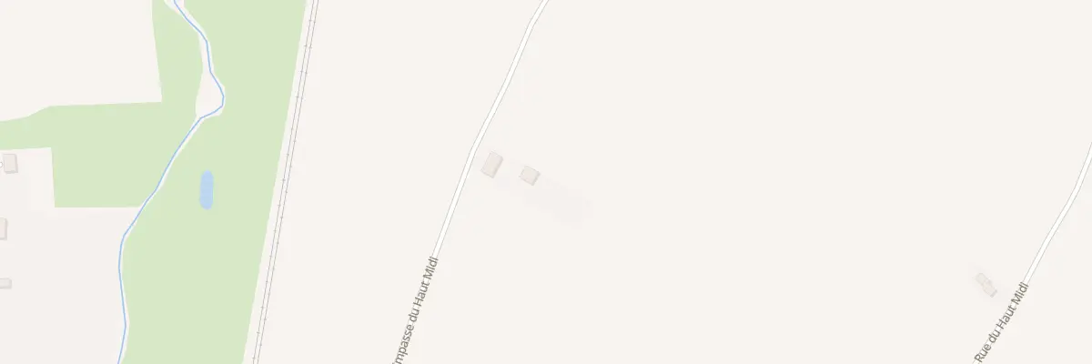Plan du 222 Rue Impasse du Haut Midi à Ochtezeele