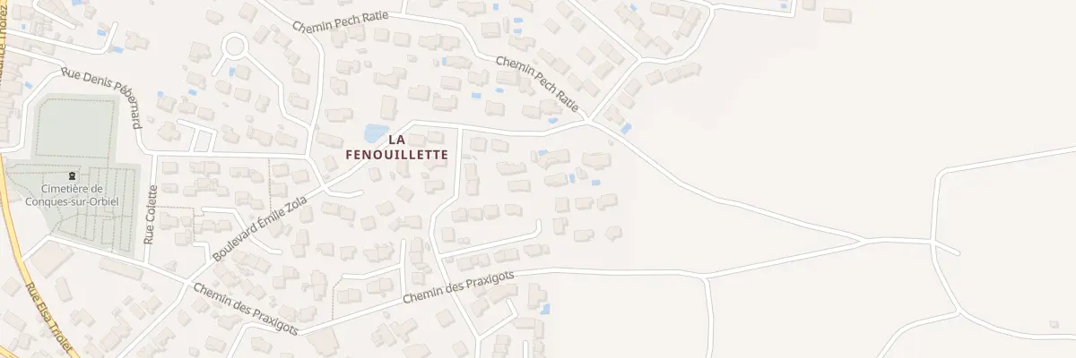 Plan du 18 Imp Pierre Nicolas à Conques-sur-Orbiel