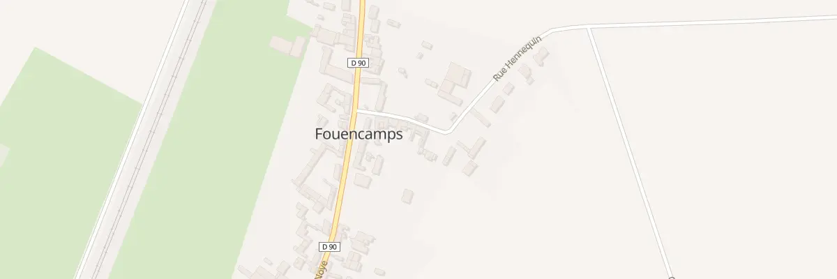 Plan du 10 Rue Hennequin à Fouencamps