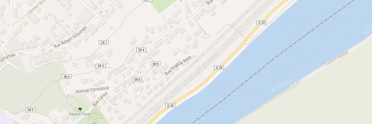 Plan du 20 Rue Eugène Raye à Athis-Mons