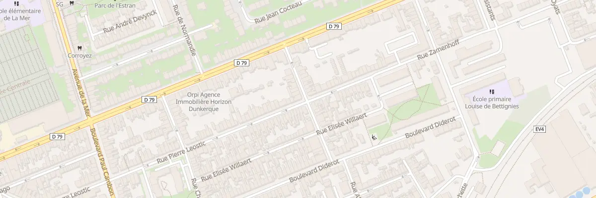 Plan du 147 Rue Pierre Léostic à Dunkerque