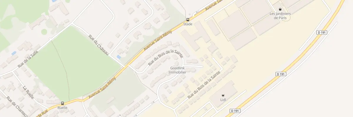 Plan du 19 Rue du Bois de la Sainte à Fontenay-le-Vicomte