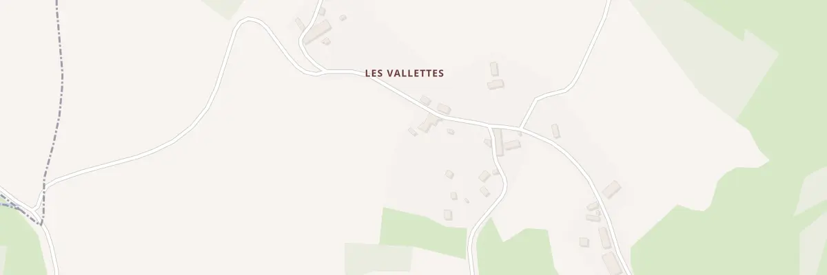 Plan du 10 Les Vallettes à Sermur