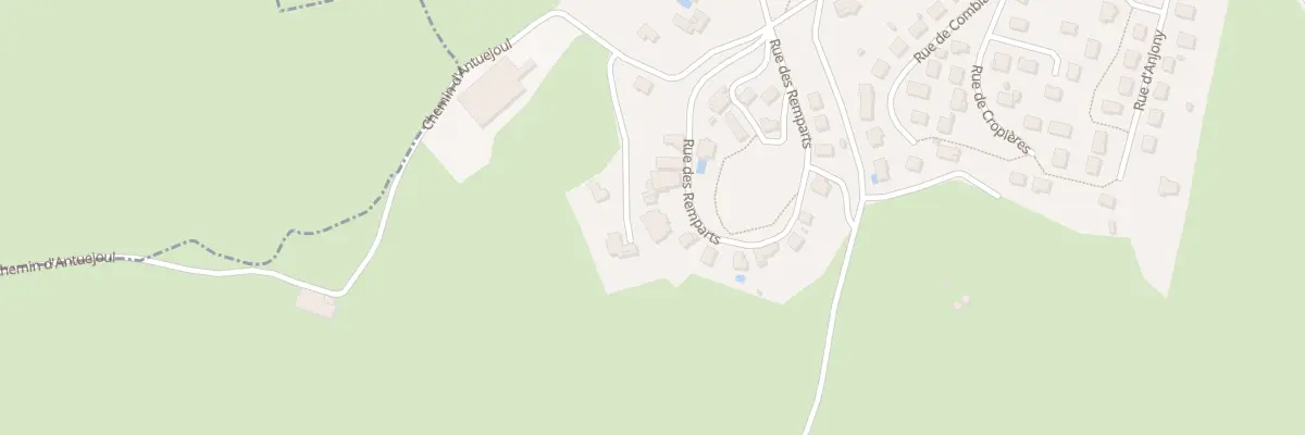 Plan du 8 Rue des Remparts à Aurillac