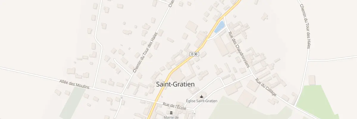 Plan du 15 Gr Grande Rue à Saint-Gratien