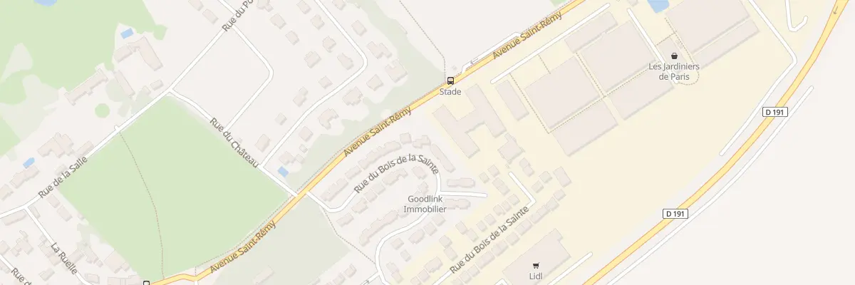 Plan du 28 Rue du Bois de la Sainte à Fontenay-le-Vicomte