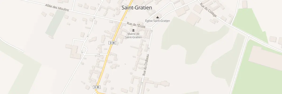 Plan du 5 Rue du Château à Saint-Gratien