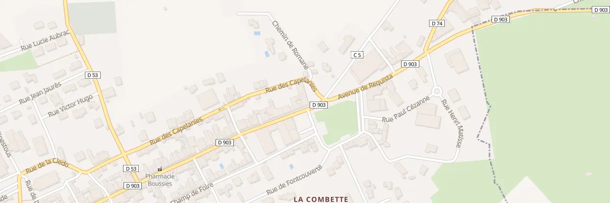 Plan du 95 Gr Grand Rue à Valence-d’Albigeois
