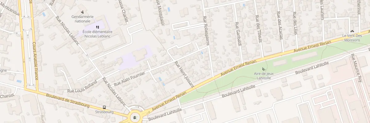 Plan du 36 Rue Alain Fournier à Bourges