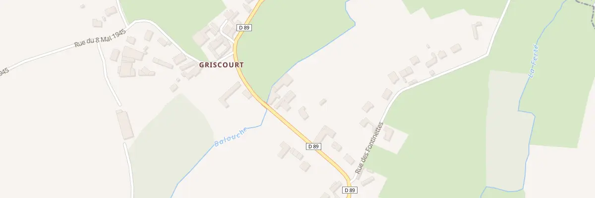 Plan du 63 Rue de Griscourt à Bours
