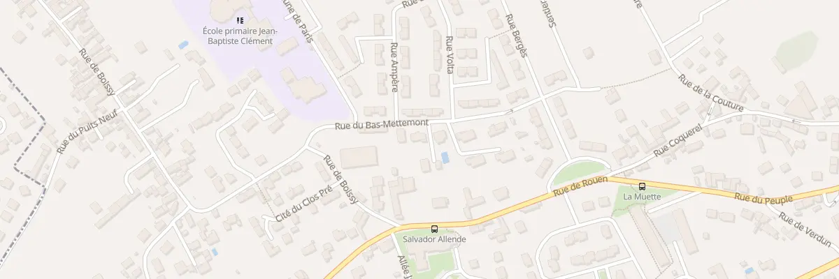 Plan du 1B Rue du Bas Mettemont à Saint-Leu-d’Esserent