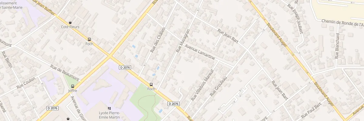 Plan du 10 Rue Mazagran à Bourges