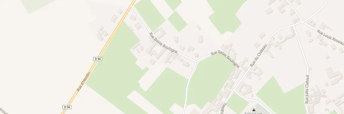 Plan du 170 Rue Basse Boulogne à Saint-Hilaire-Cottes
