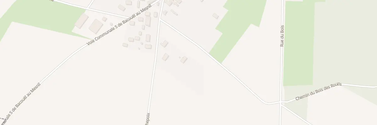 Plan du 69B Rue d’En Bas au Mesnil-Saint-Firmin