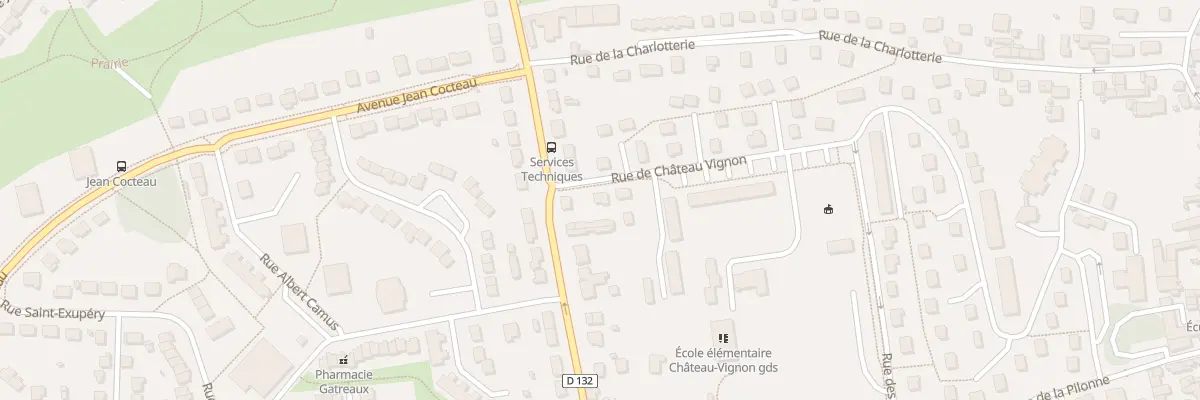 Plan du 69 Rue de Chateau Vignon au Malesherbois