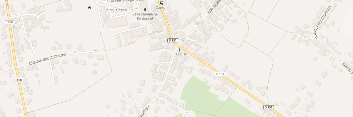 Plan du 11 Rue Gauchère à Bourges