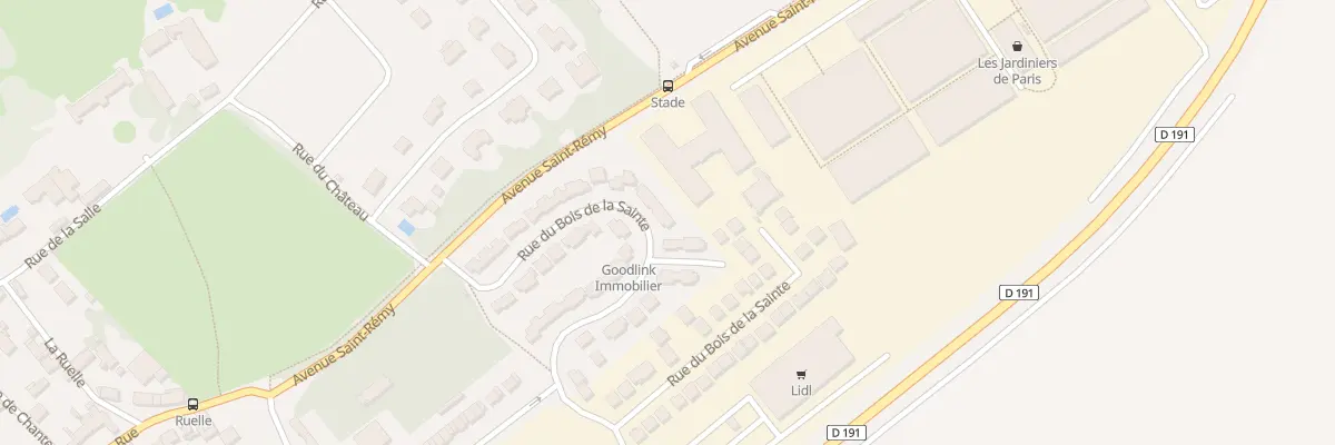 Plan du 36 Rue du Bois de la Sainte à Fontenay-le-Vicomte