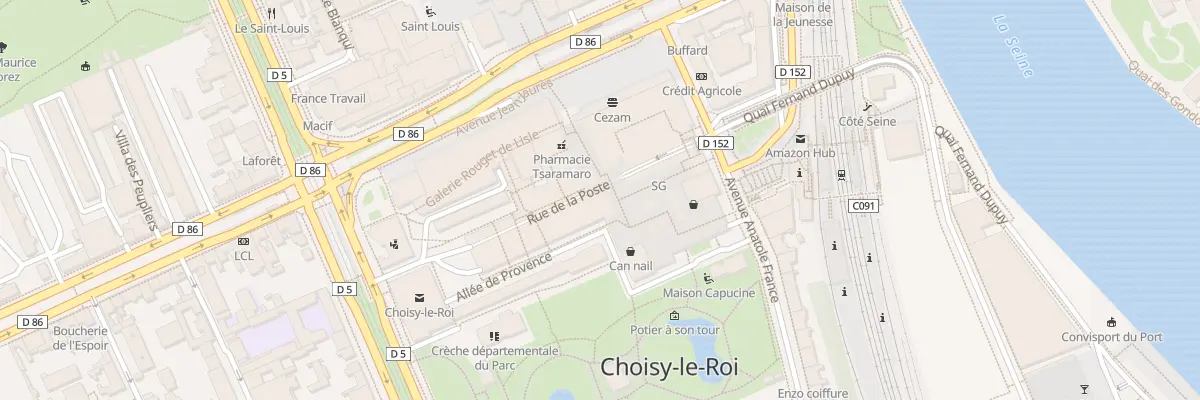 Plan du 4 Av Anatole France à Choisy-le-Roi
