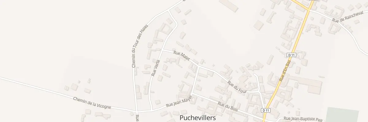 Plan du 4 Rue Malet à Puchevillers
