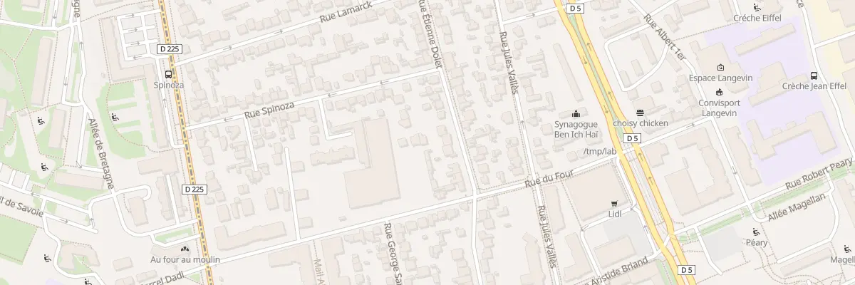 Plan du 24T Rue Etienne Dolet à Choisy-le-Roi
