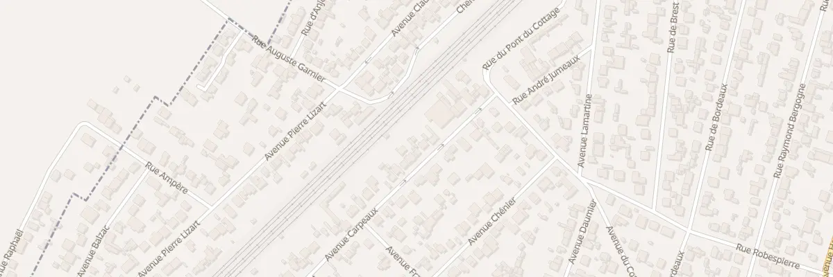 Plan du 12 Av Carpeaux à Arnouville