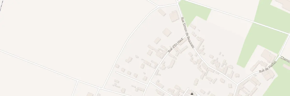 Plan du 13 Rue d’En Haut à Rouvrel