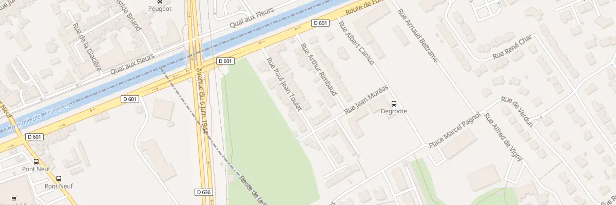 Plan du 24 Rue Paul-Jean Toulet à Téteghem-Coudekerque-Village
