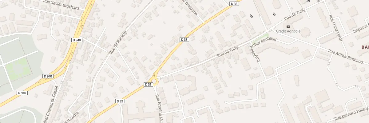 Plan du 7 Rue de Turly à Bourges