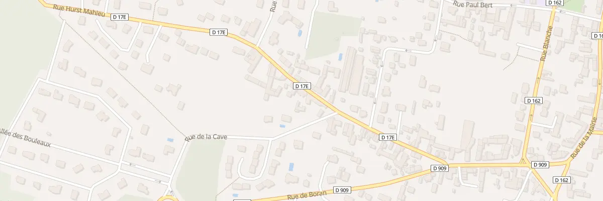 Plan du 33 Rue Hurst Mahieux à Gouvieux