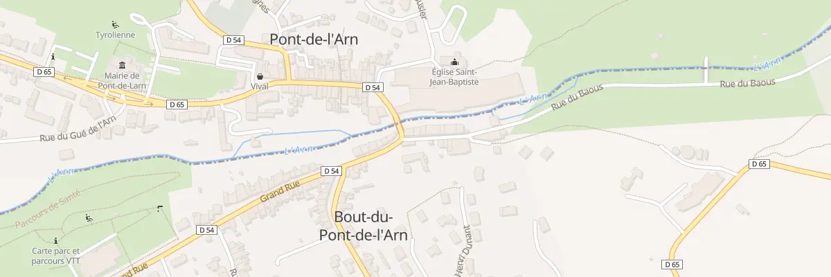 Plan du 1B Rue du Baous à Bout-du-Pont-de-Larn