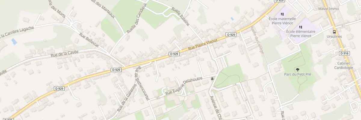 Plan du 51 Rue Pierre Viénot à Clermont