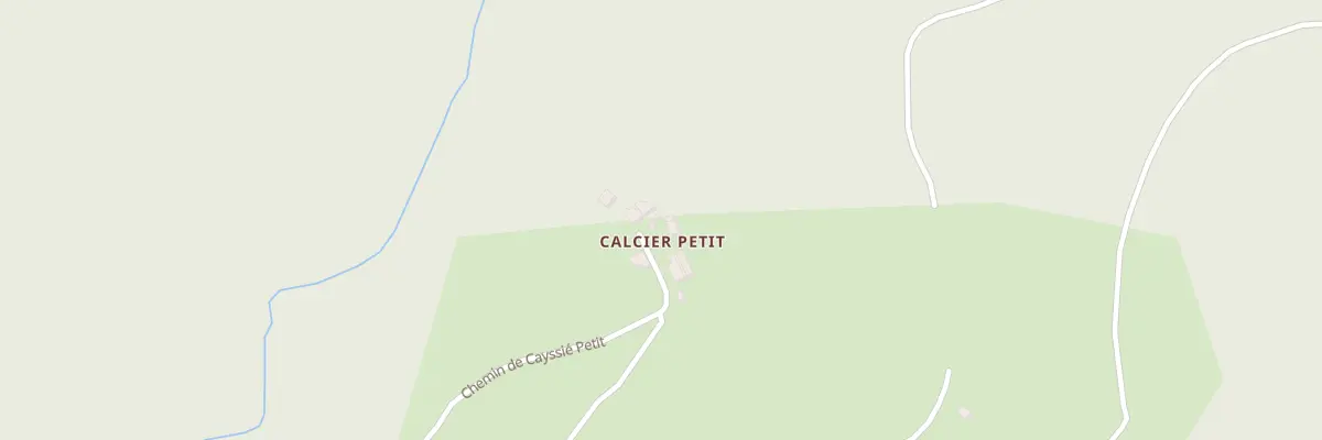 Plan du 762 Che de Cayssié Petit à Vabre